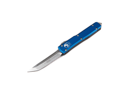 LEO Ultratech Blue/Black Partially Serrated (123-11LEO) *NON-ENGRAVED*